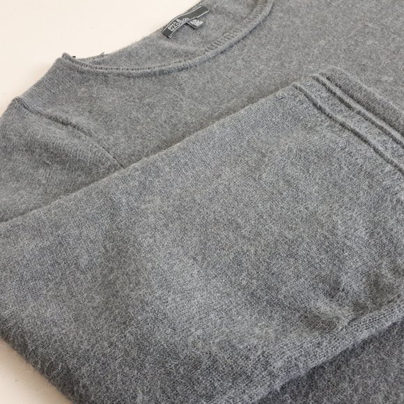 89th & Madison Light Gray Wide Sleeve Sweater - Picture 3 of 11